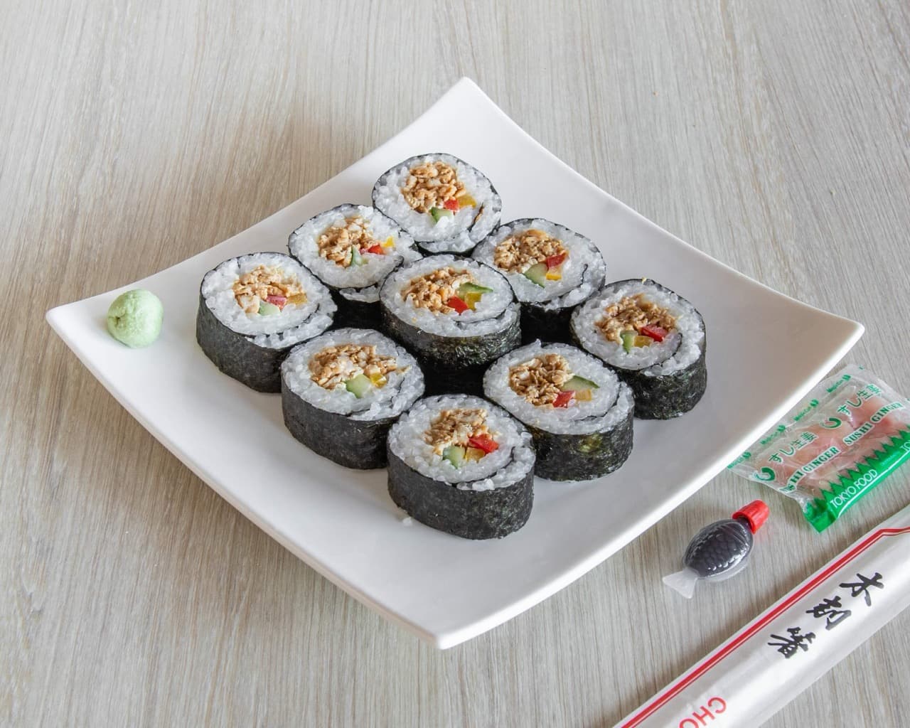 Teriyaki Chicken Sushi Tray (9pc)